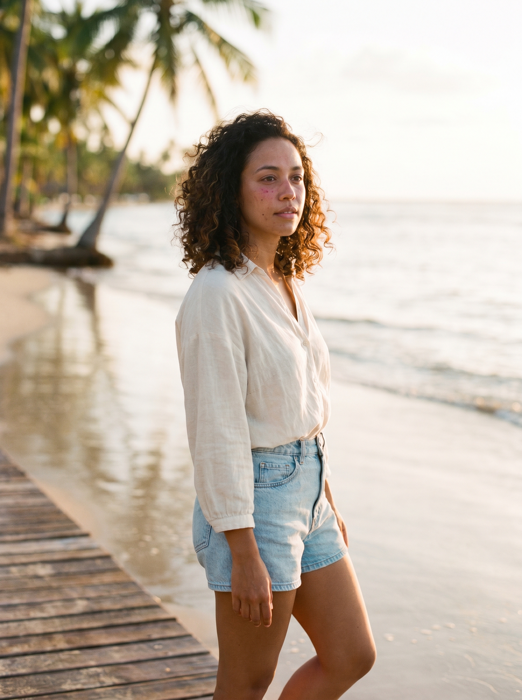 Soft Organic Curls with No-Part — summer hair curly ideas 2026 inspiration