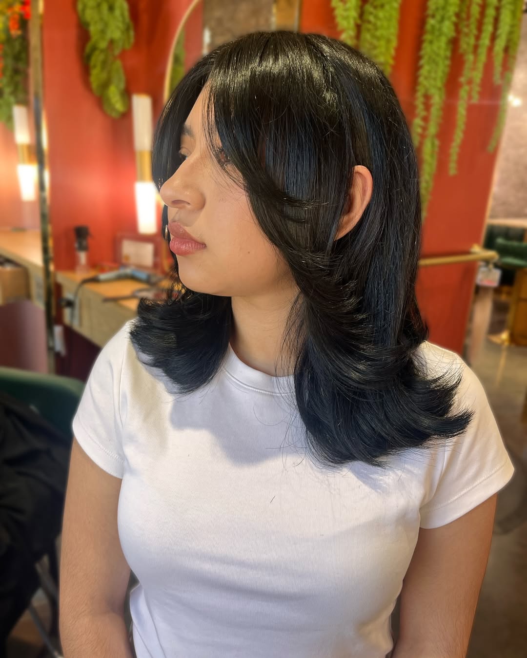 Bouncy Layers With Face-Framing Bangs