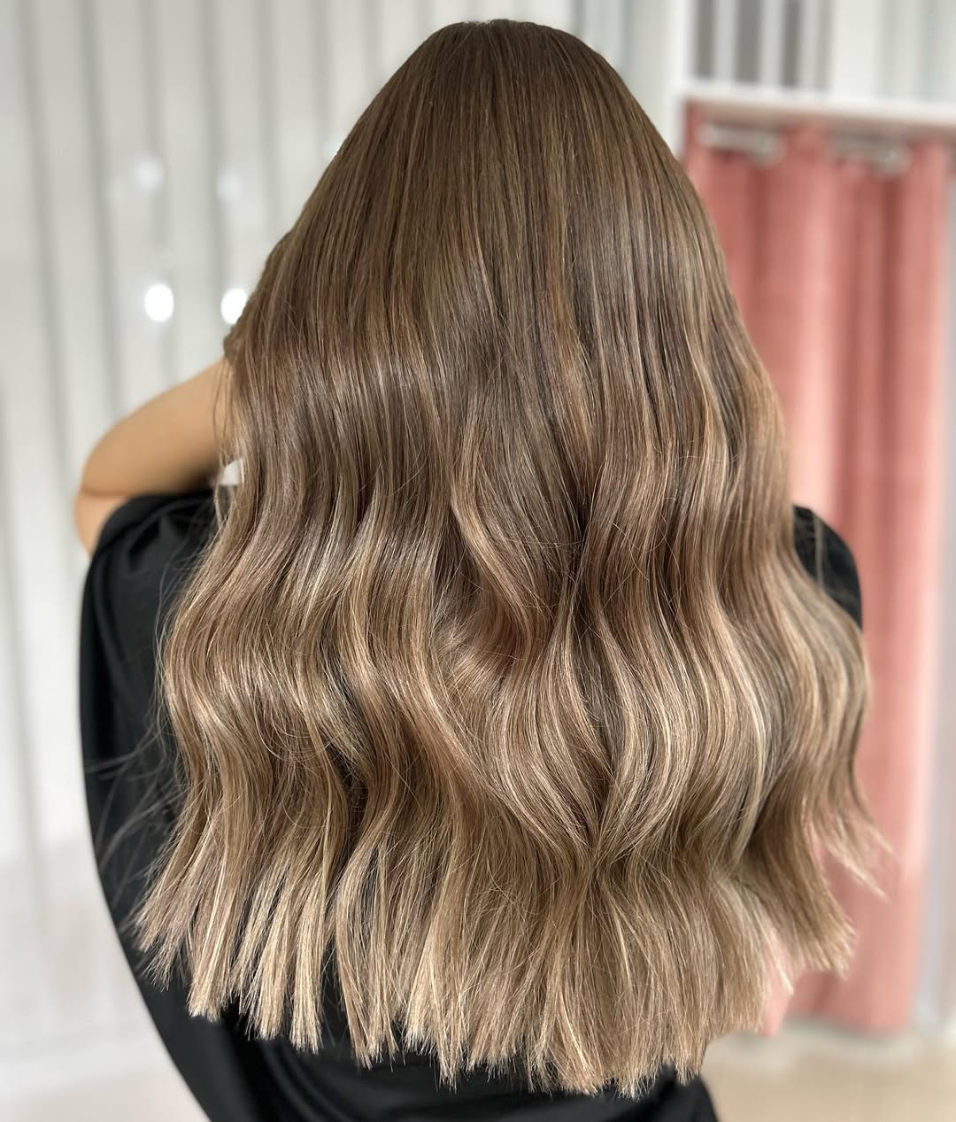 Caramel And Sandy Blonde Lived-In Highlights