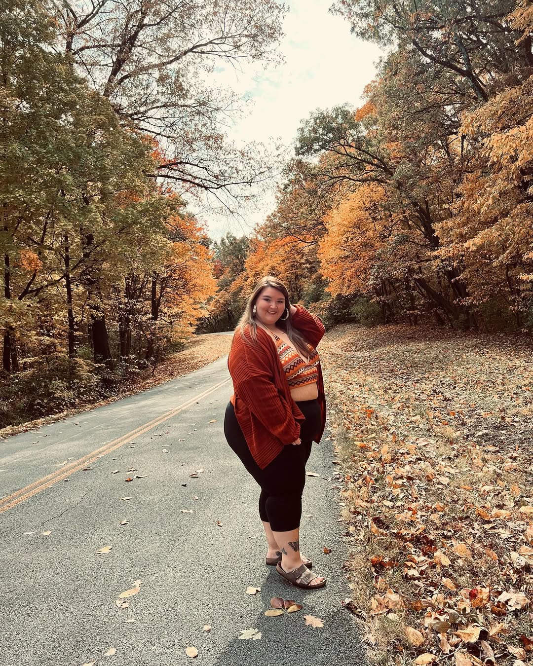 Cozy Cropped Sweater And Leggings Fall Look