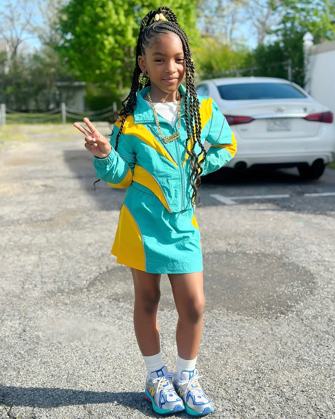 25 Epic School Outfit Ideas for 2026 You Need Now 14 Retro Color Block Tracksuit Set For School