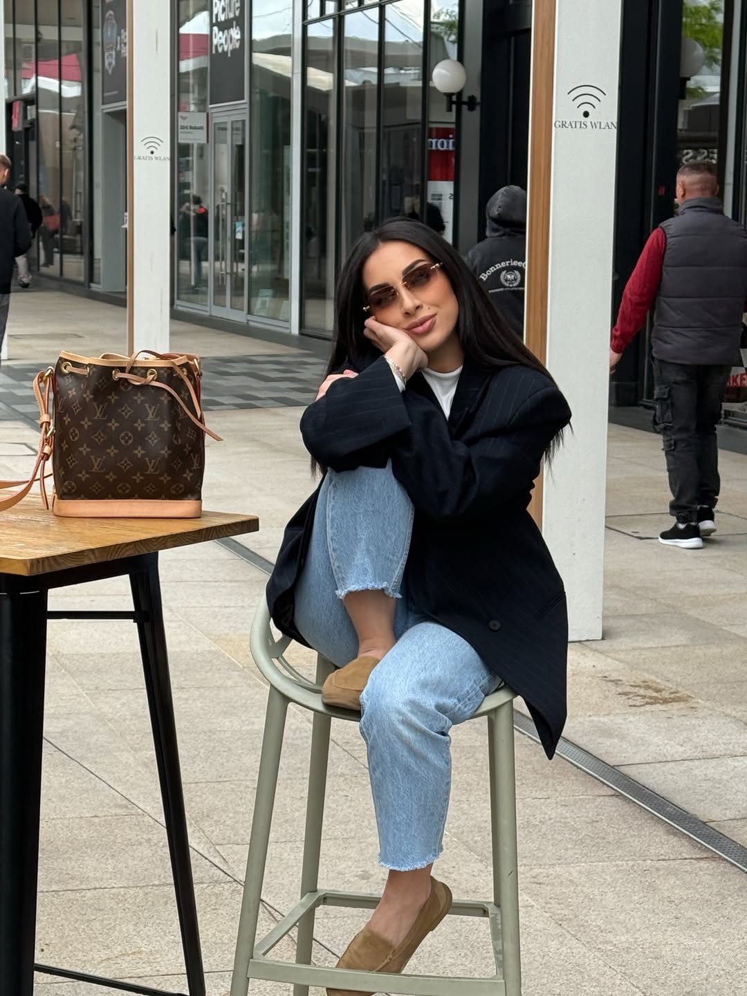 25 Concert Outfit Ideas You Need for 2026 25 Sharp Blazer with Distressed Denim and Suede Loafers