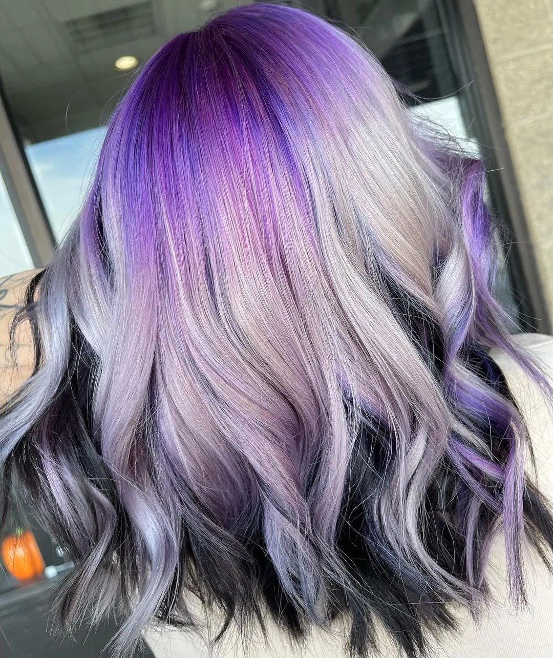 27 Fall Hair Colors 2026 You Need To See Now 16 Amethyst And Silver Pastel Melt Waves
