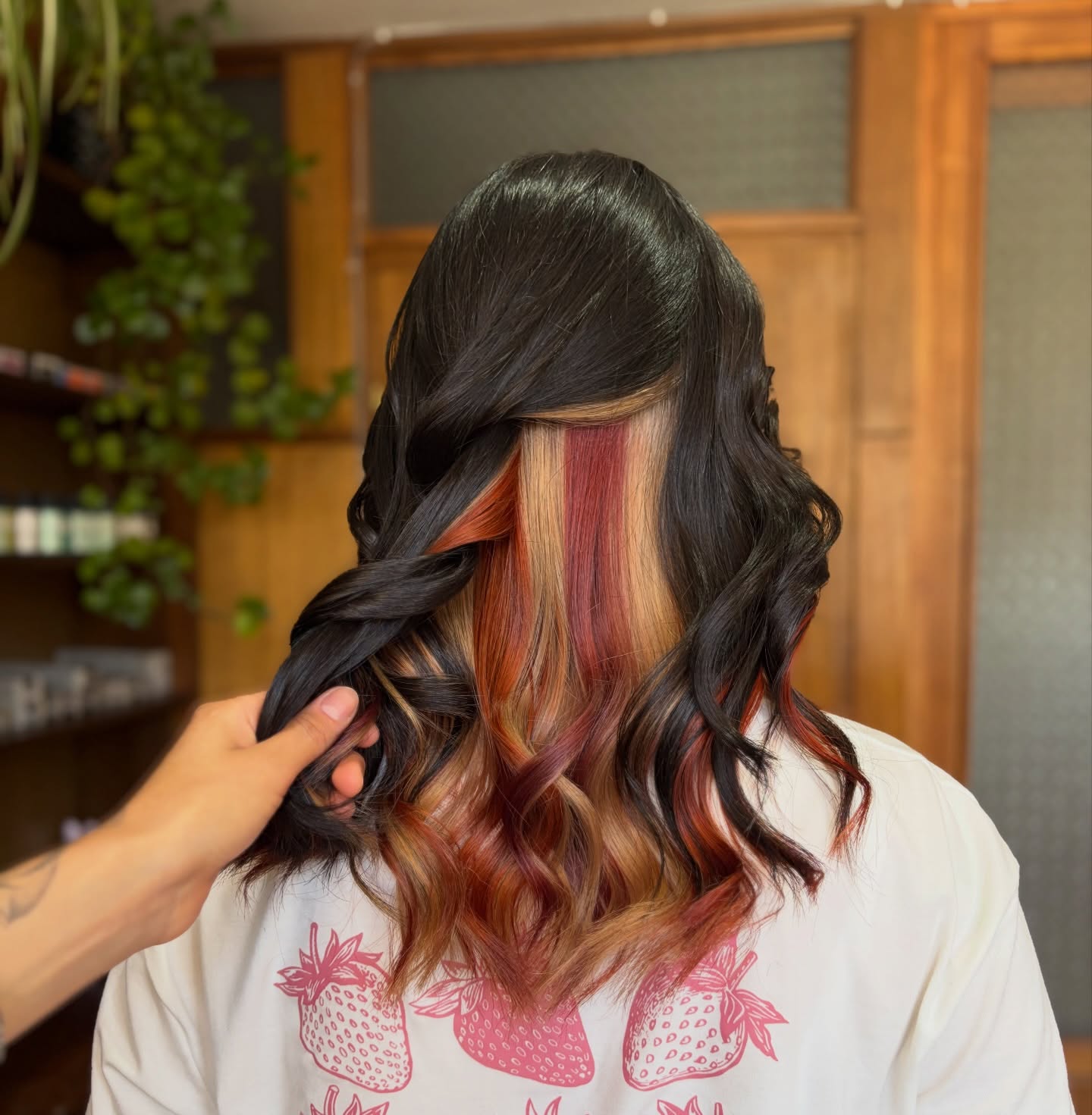 29 Calico Hair Color Styles You Need to See for 2026 20 Bold Calico Color Peekaboo Streaks