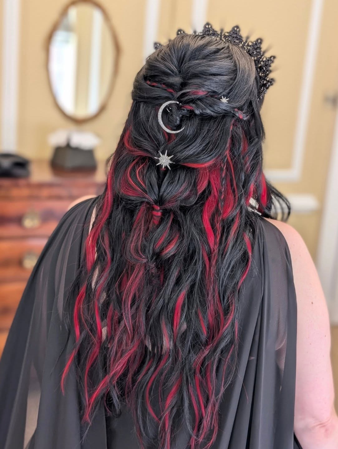 25 Witch Hairstyles 2026: Enchant Your Look 9 Celestial Braids With Fiery Red Accents