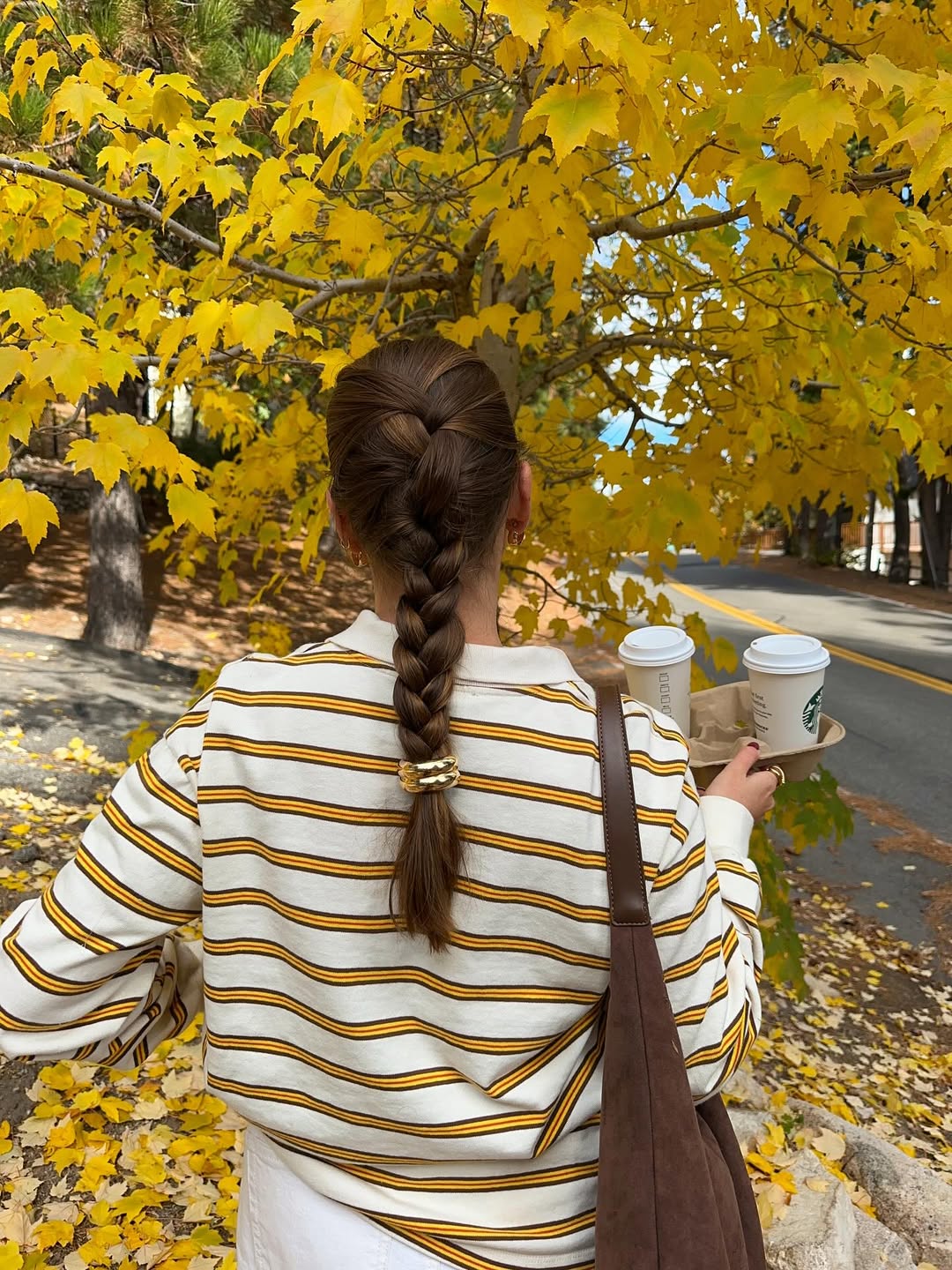 27 Stunning Fall Hairstyles You Need To Try In 2026 12 Chic Fishtail Braid With Gold Hair Cuff Accent