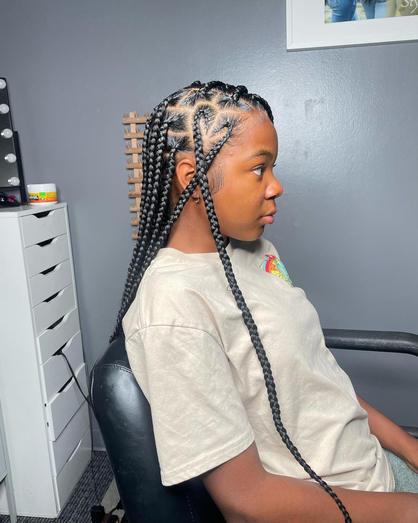 25 Fall Braids for 2026 You Need to Try Now 27 Chic Heart-Shaped Box Braids With Defined Edges