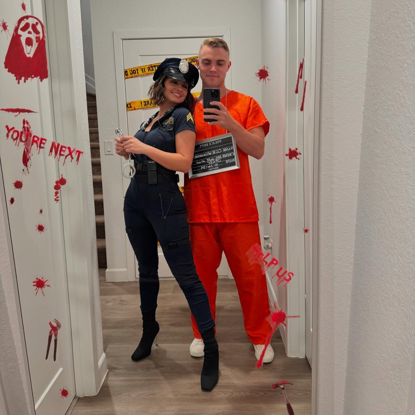 27 Epic Couples Halloween Costumes for 2026 8 Cop and Prisoner Halloween Couple Costume