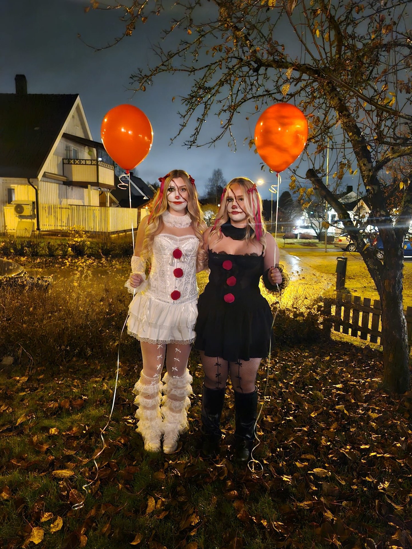 27 Spooktacular Halloween Outfits You Need for 2026 22 Creepy Clown Halloween Costume Duo