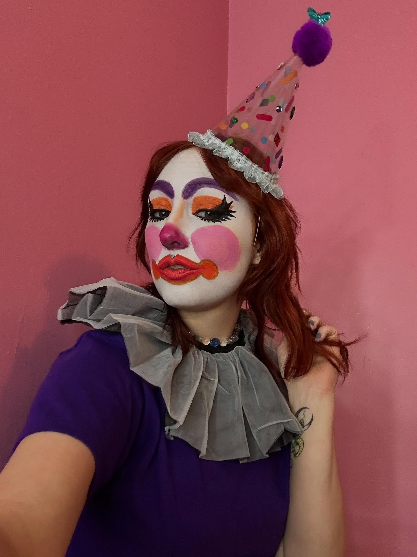 25 Wild Clown Hairstyles for 2026 You Need to See 25 Crimson Curl Clown Costume Hair