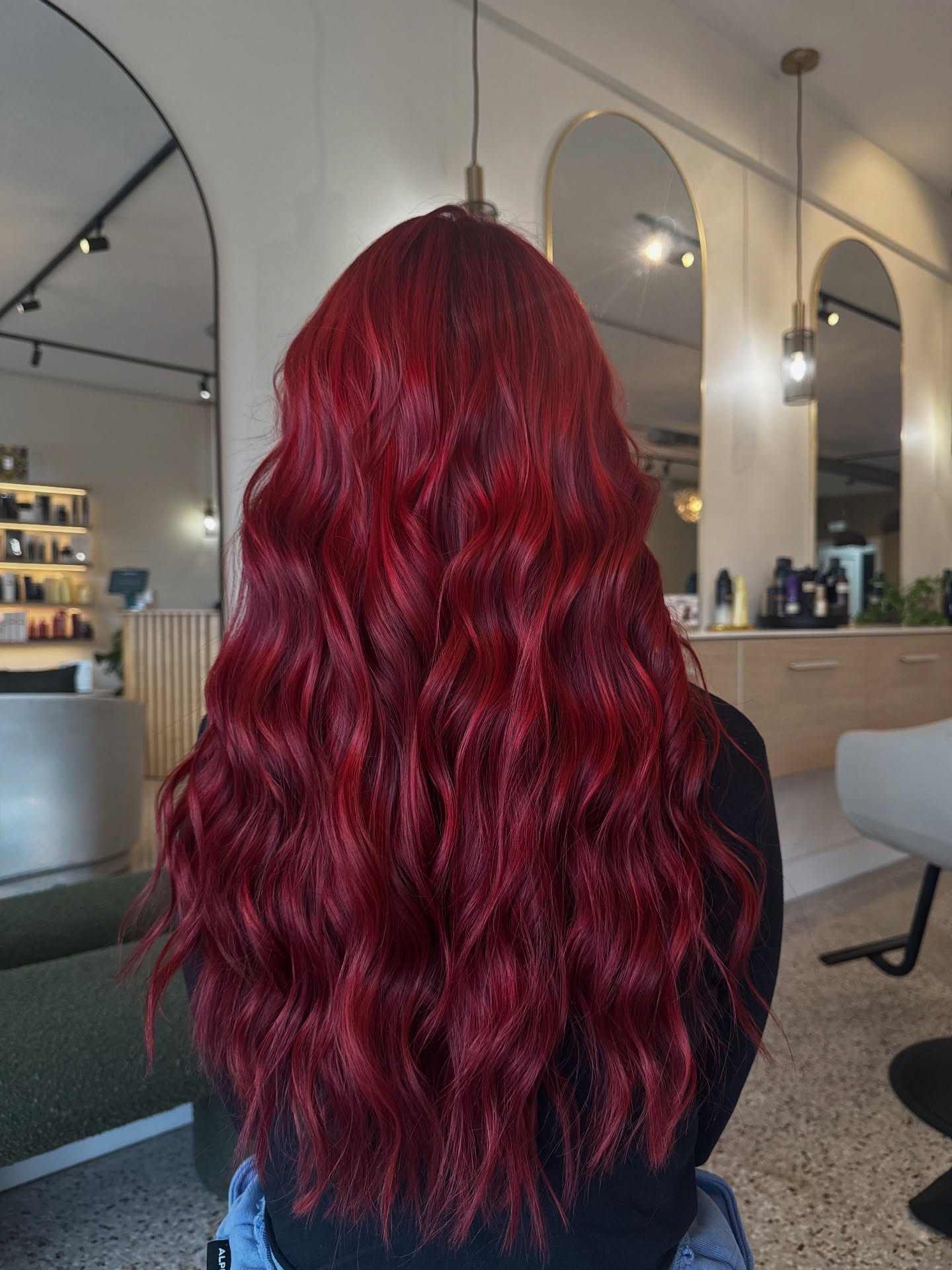 27 Red Hair Color Trends You Need for 2026 3 Crimson Waves: Deep Cherry Red Hair