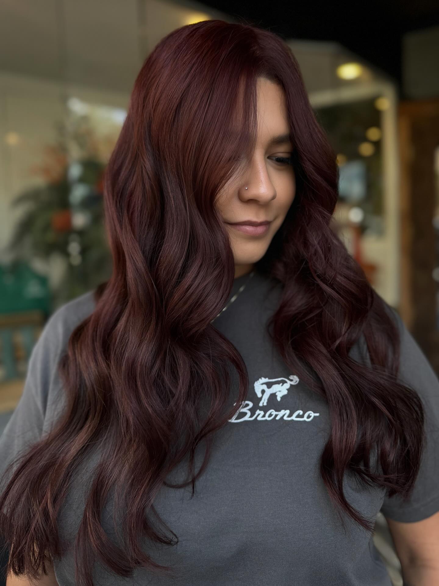 25 Cherry Cola Hair Colors Taking Over 2026 10 Deep Cherry Cola Waves With Face Framing