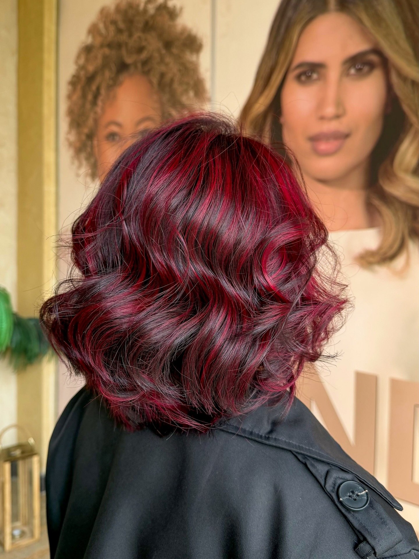 27 Red Hair Color Trends You Need for 2026 17 Deep Cherry Red Balayage Waves
