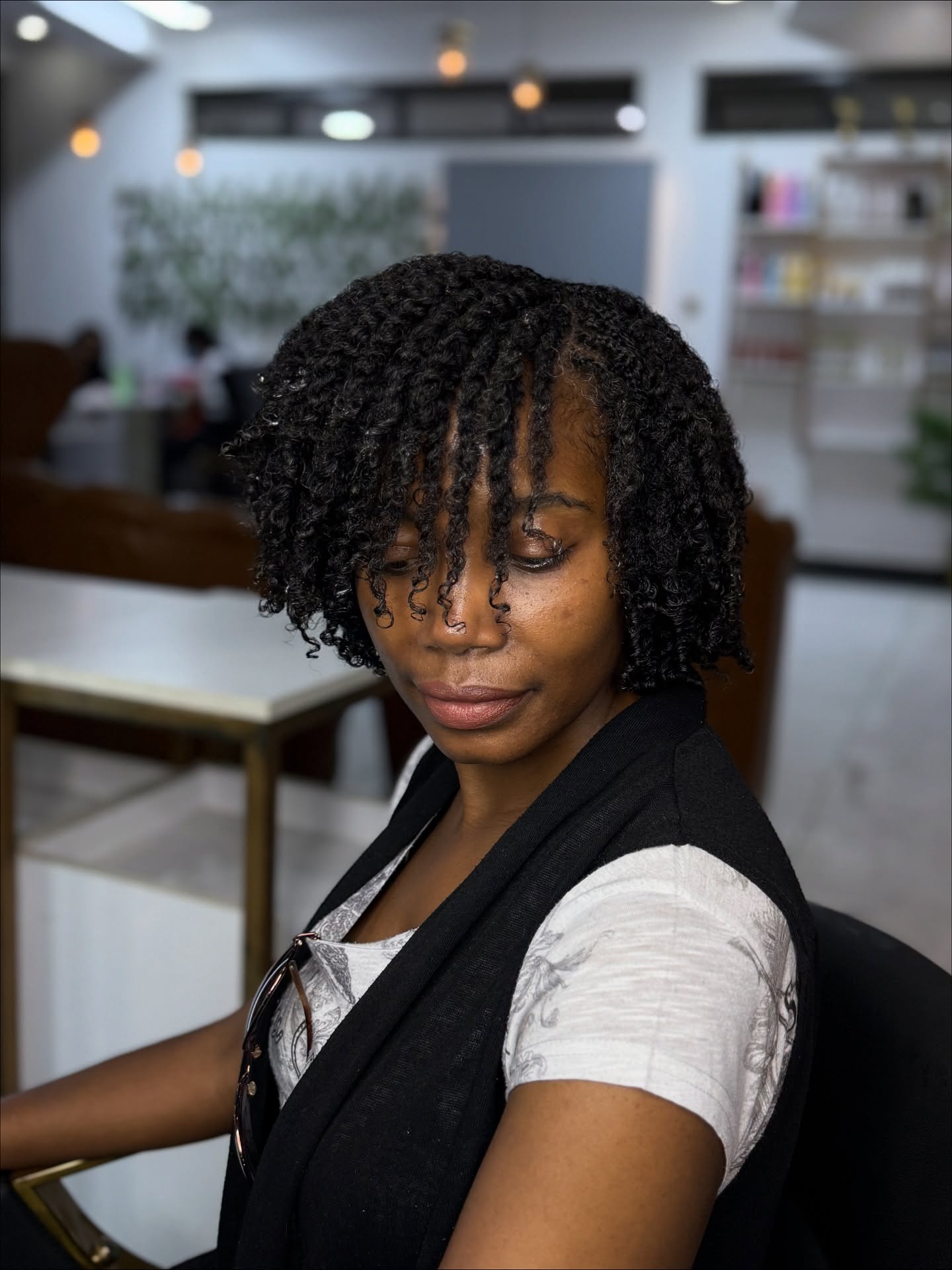 25 Stunning Type 4c Hairstyles You’ll See Everywhere in 2026 14 Defined 4C Coils With A Curly Fringe