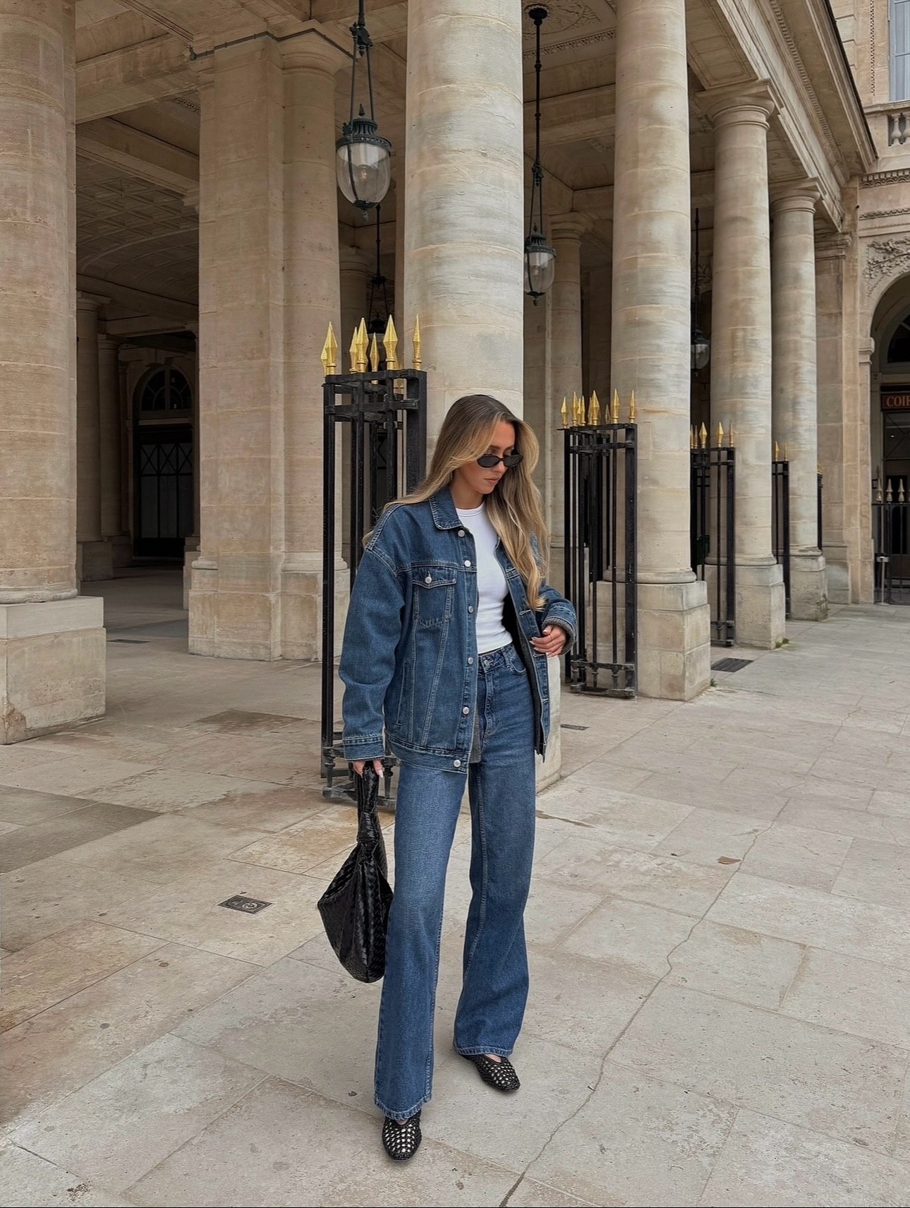 30 Transitional Fall Outfits You Need Now 20 Denim On Denim For A Chic Transitional Look