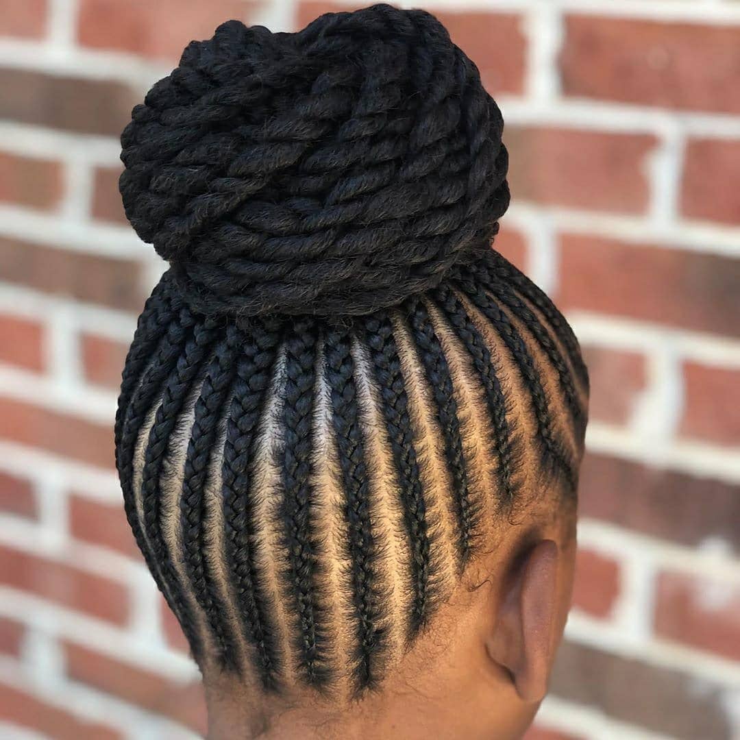 25 Fall Braids for 2026 You Need to Try Now 25 Elegant Braided Updo With Jumbo Twist Bun