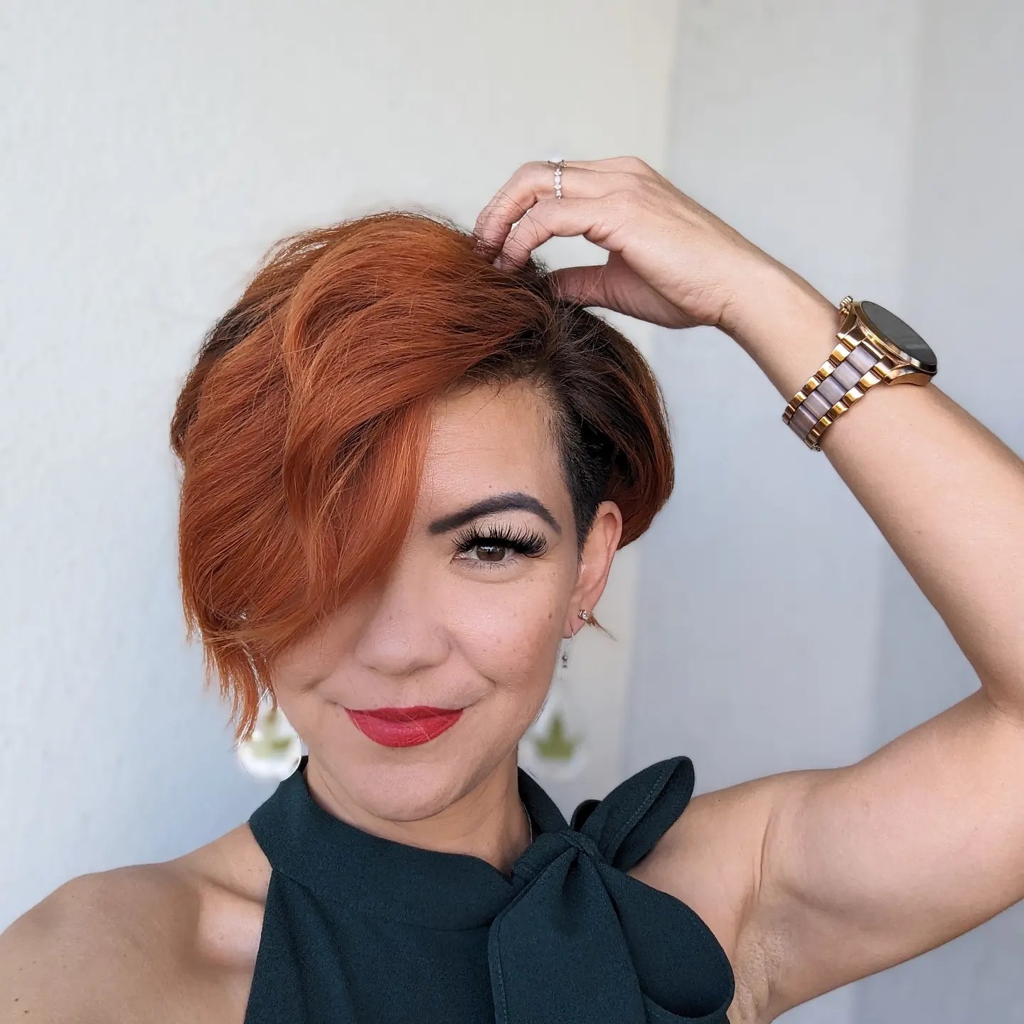 27 Stunning Fall Hairstyles You Need To Try In 2026 19 Fiery Copper Pixie With Side-Swept Bangs