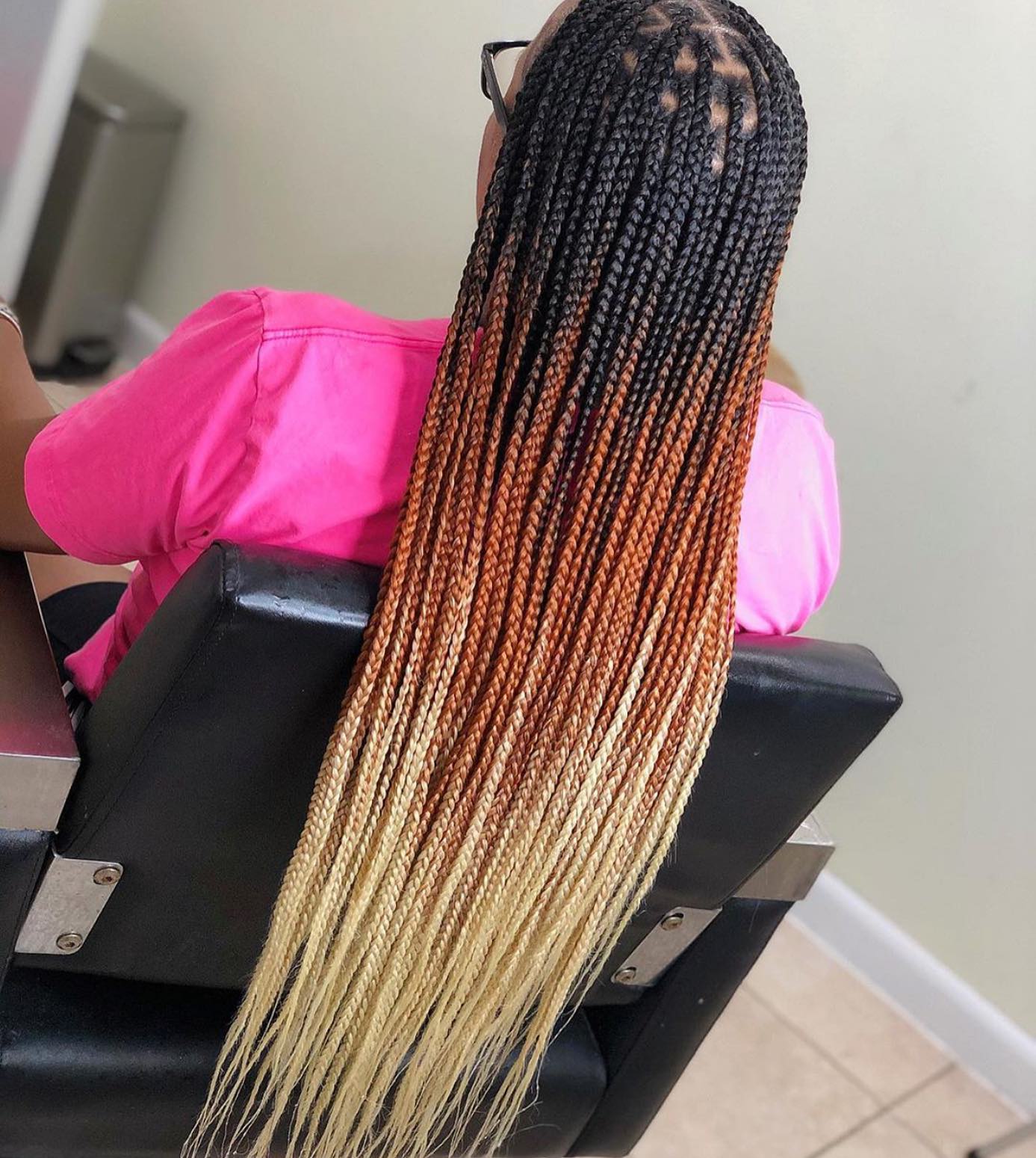25 Fall Braids for 2026 You Need to Try Now 24 Ombre Box Braids With Honey Blonde Tips