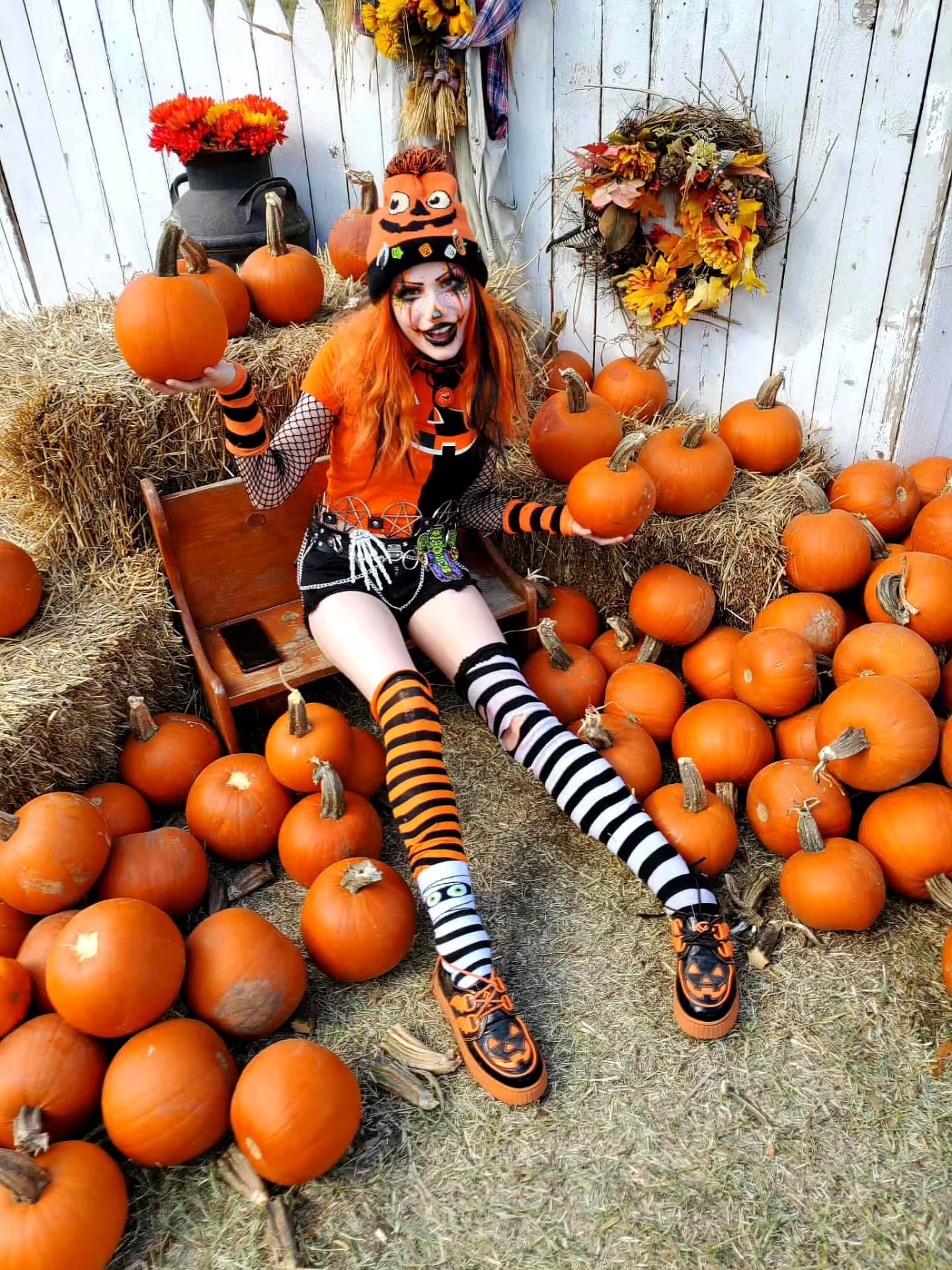 27 Spooktacular Halloween Outfits You Need for 2026 28 Playful Pumpkin Patch Halloween Costume