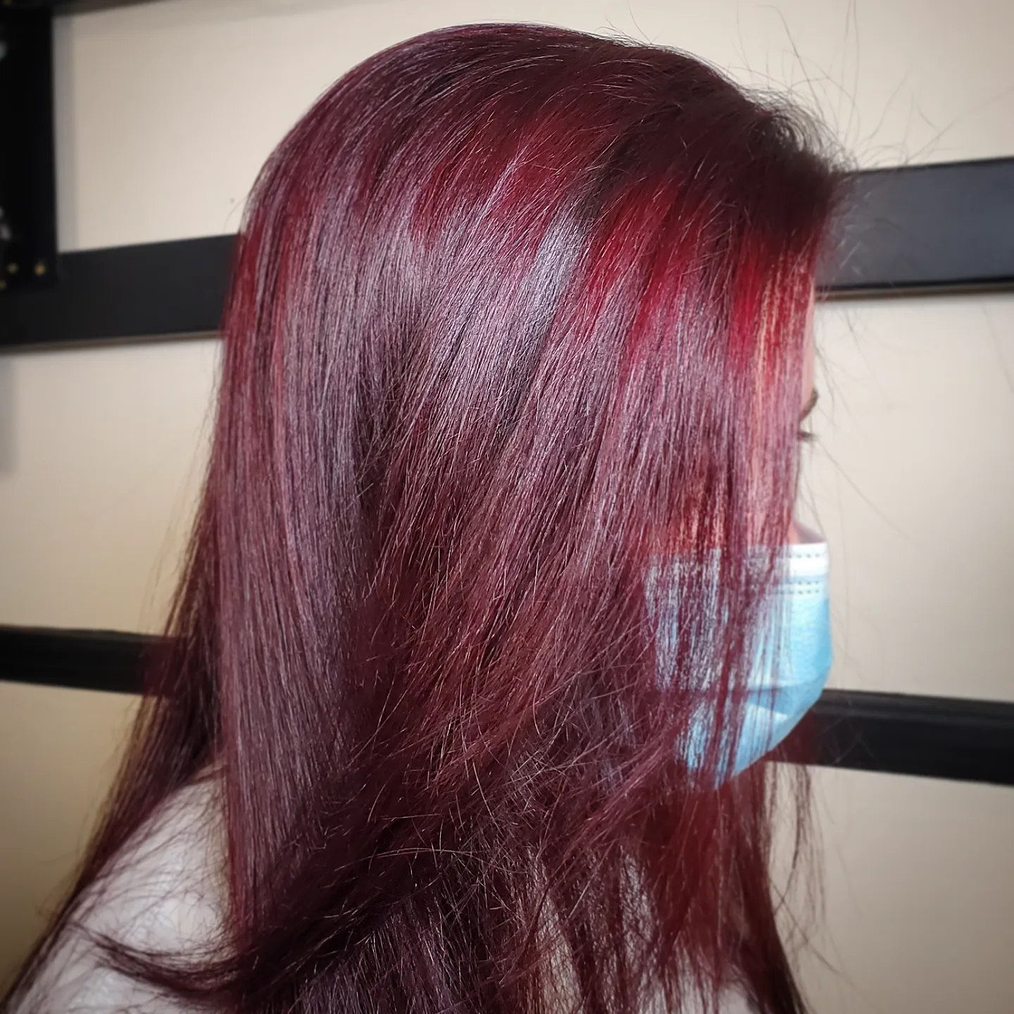 25 Cherry Cola Hair Colors Taking Over 2026 19 Rich Cherry Cola Glossy Long Layers