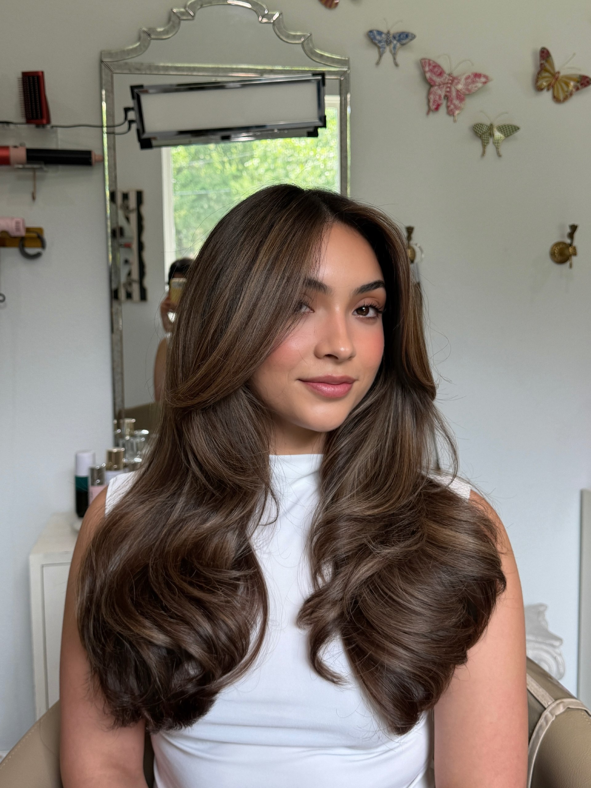 27 Stunning Fall Hair Colors for Brunettes 2026 21 Rich Chocolate Brown Layers With Face Framing