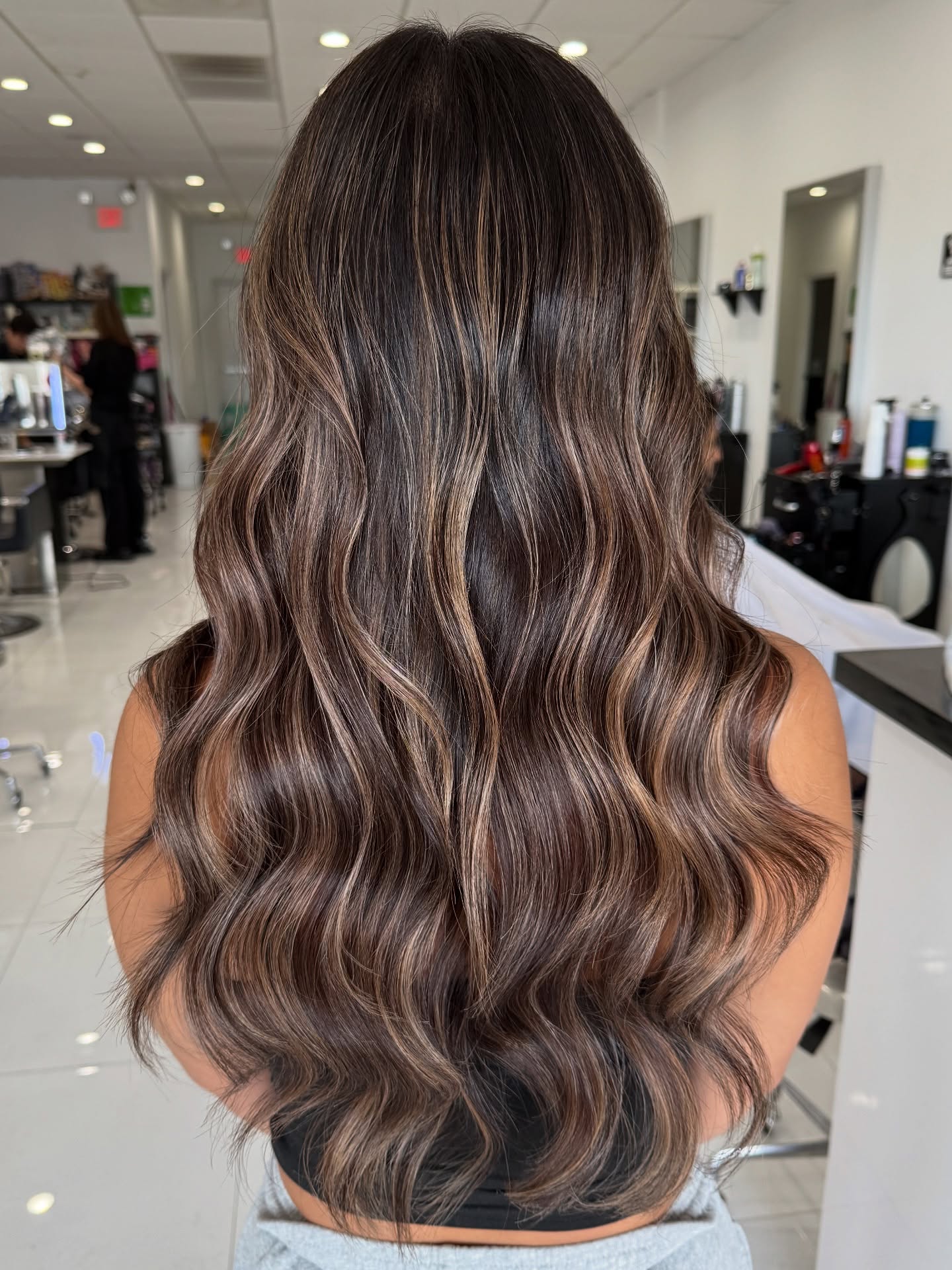 25 Stunning Fall Hair Colors for Brown Hair in 2026 9 Rich Espresso Melt With Caramel Highlights