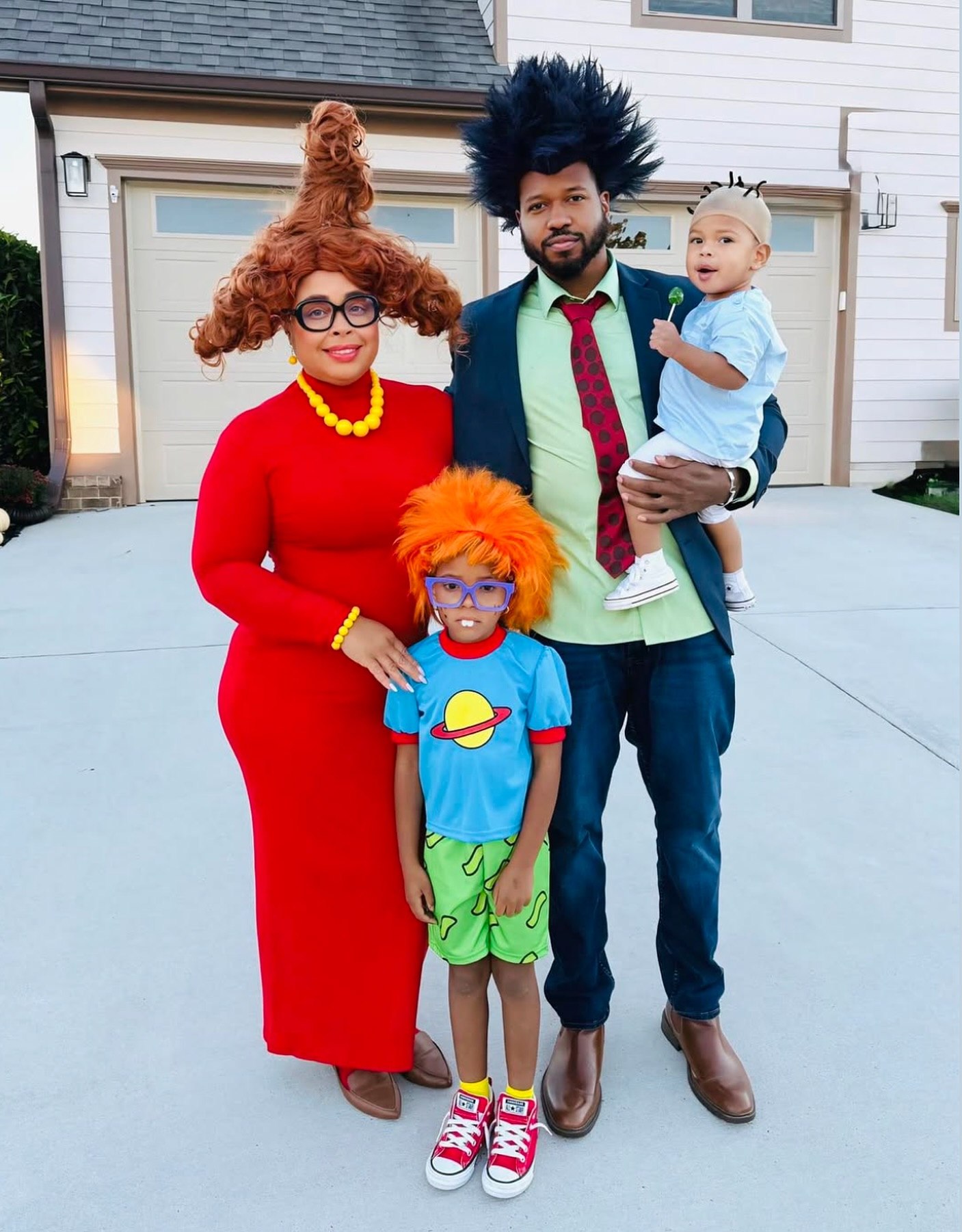 Rugrats Family Halloween Costume Trio