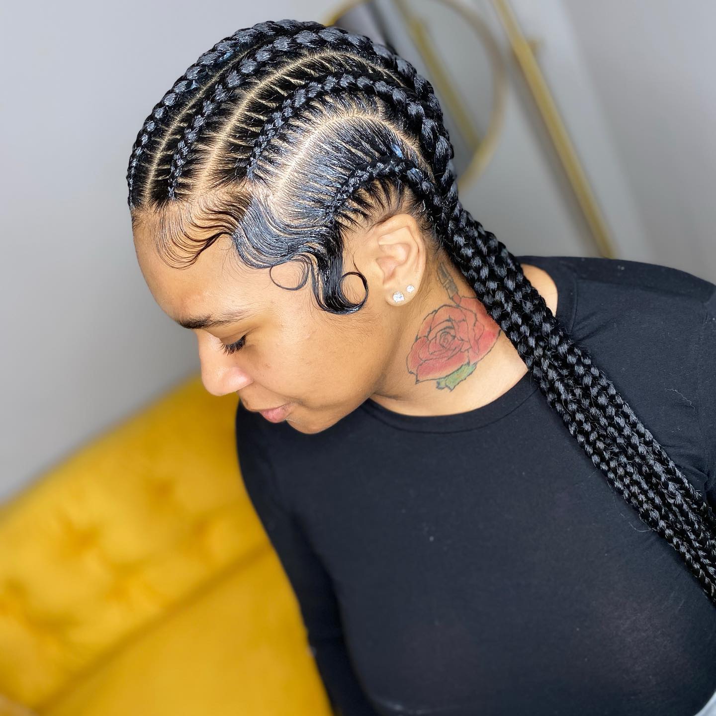 25 Fall Braids for 2026 You Need to Try Now 22 Sleek Braids With Defined Edges