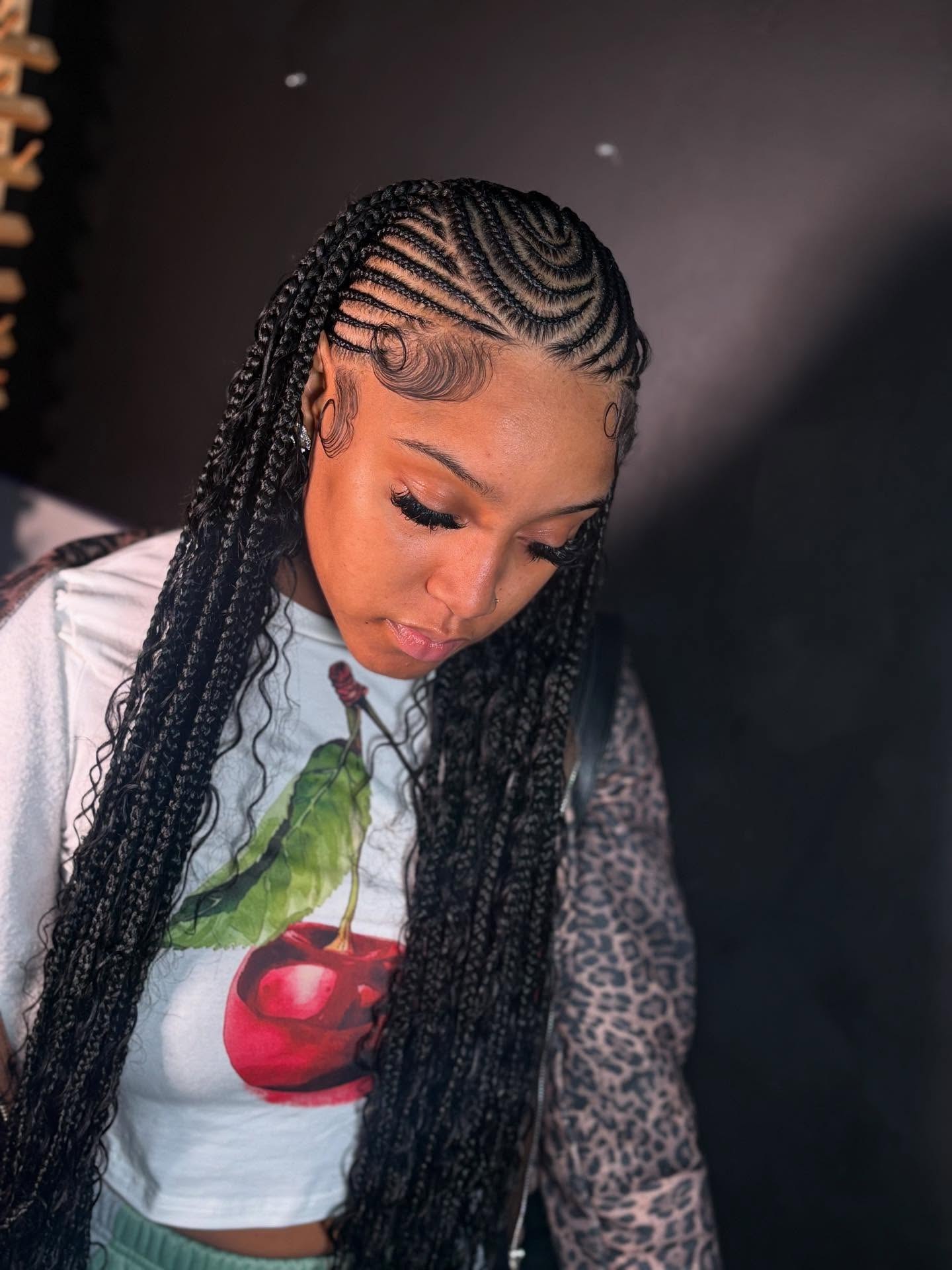 26 Stunning Fulani Braids Hairstyles for 2026 14 Sleek Fulani Braids With Defined Baby Hairs