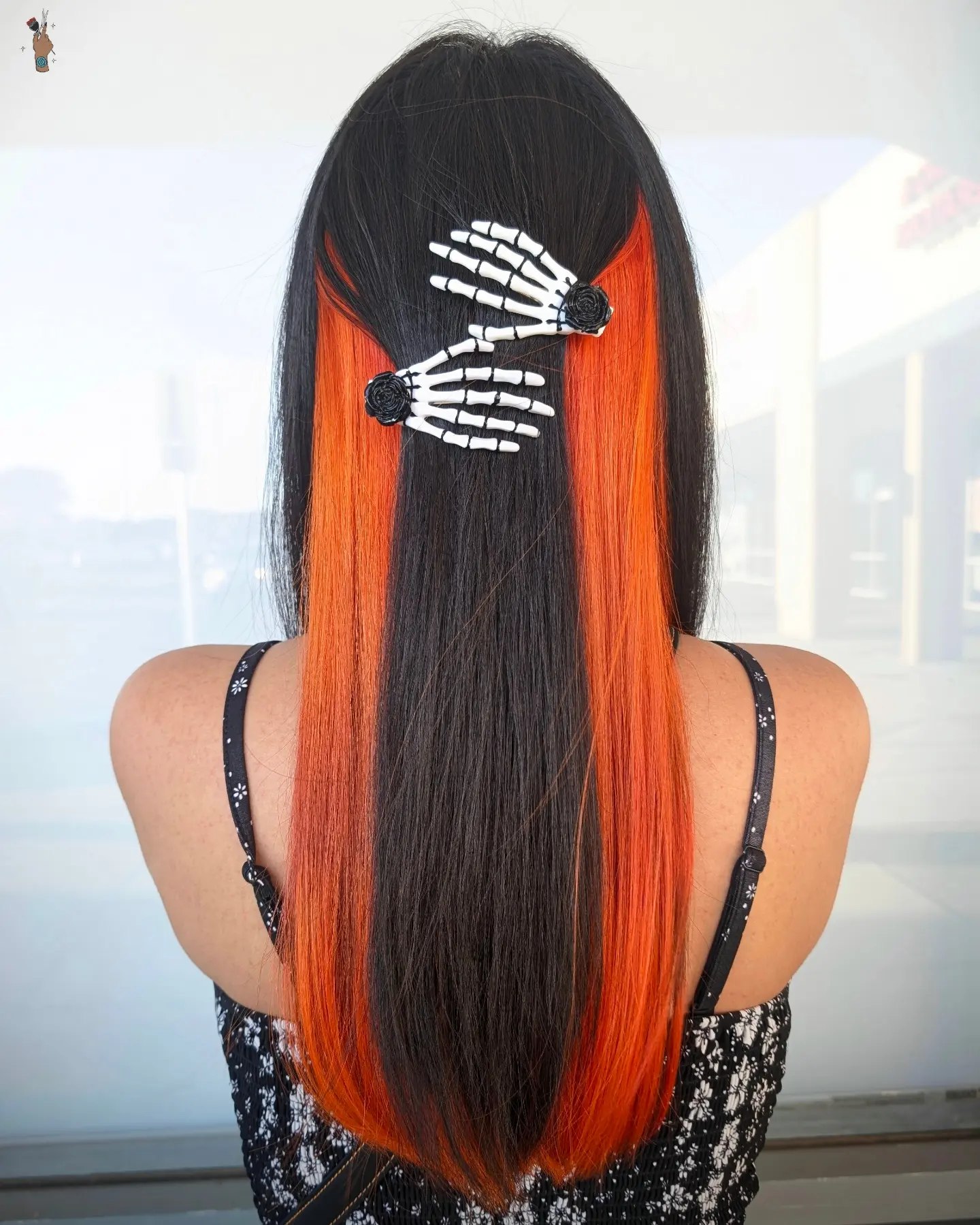 25 Spooktacular Halloween Hairstyles You Need to Try in 2026 8 Spooky Skeleton Hand Clip In Strips