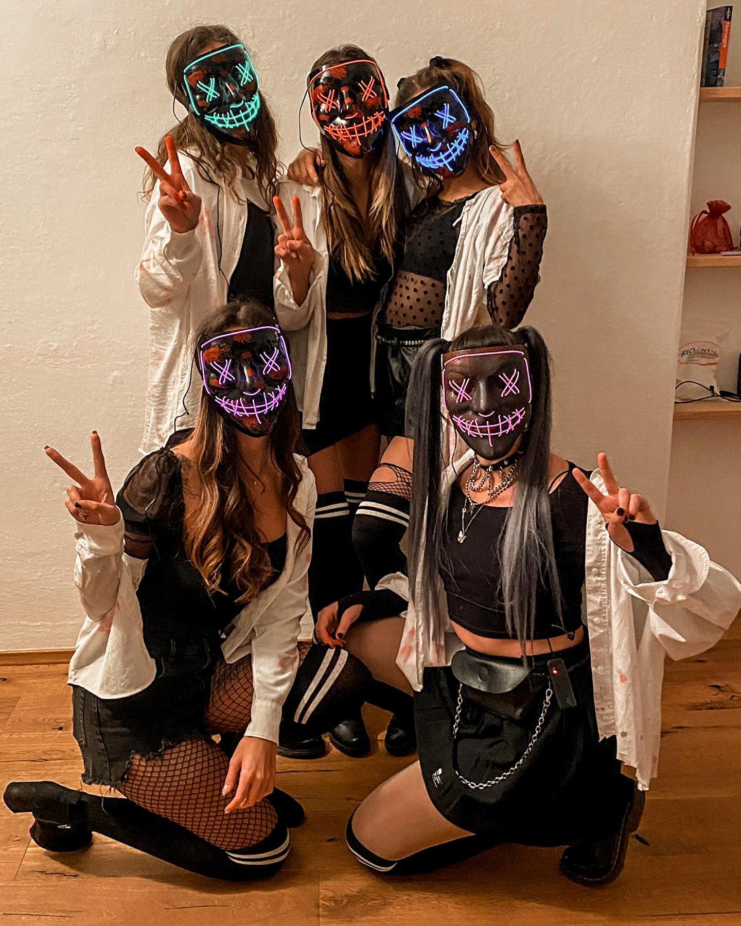 The Purge Trio: Spooky Halloween Costumes