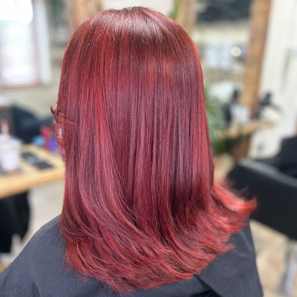 27 Red Hair Color Trends You Need for 2026 25 Vibrant Cherry Red With Subtle Layers