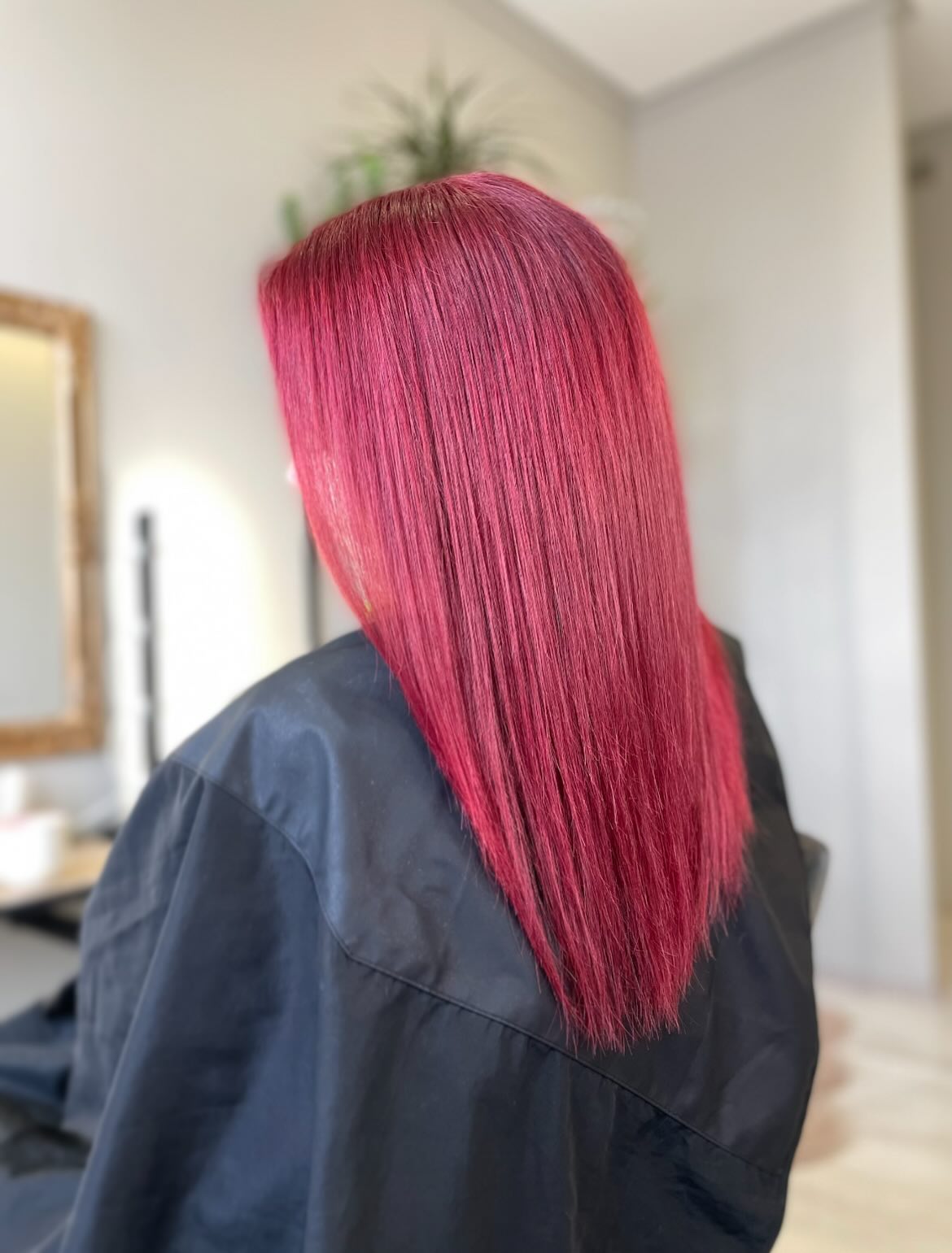 27 Red Hair Color Trends You Need for 2026 23 Vibrant Crimson Red Sleek Straight Hair