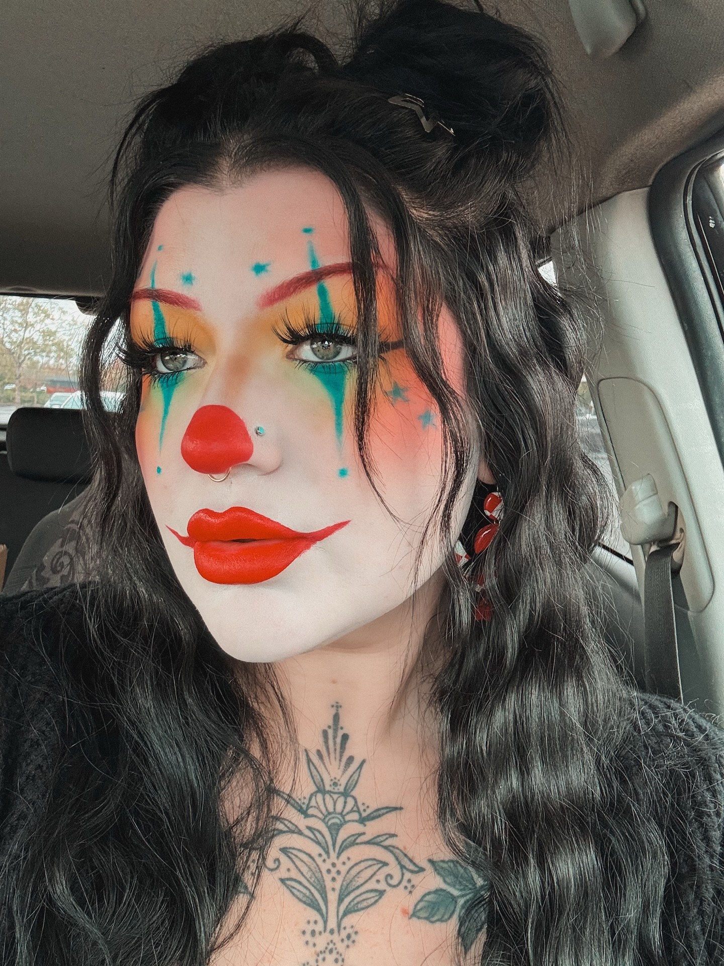 25 Wild Clown Hairstyles for 2026 You Need to See 8 Voluminous Deep Wave Circus Updo