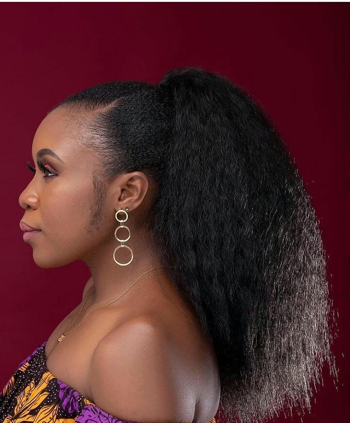 25 Stunning Type 4c Hairstyles You’ll See Everywhere in 2026 13 Voluminous High Ponytail With Natural Texture