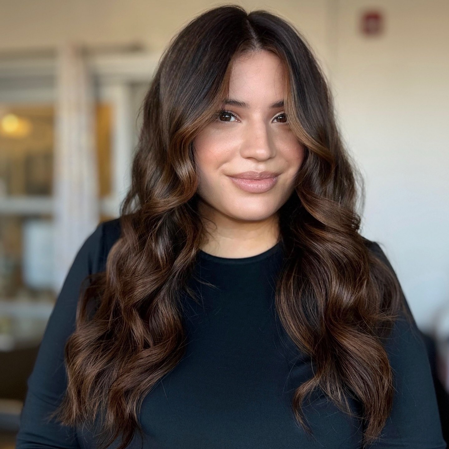 27 Fall Hair Colors 2026 You Need To See Now 27 Warm Chestnut Balayage Waves