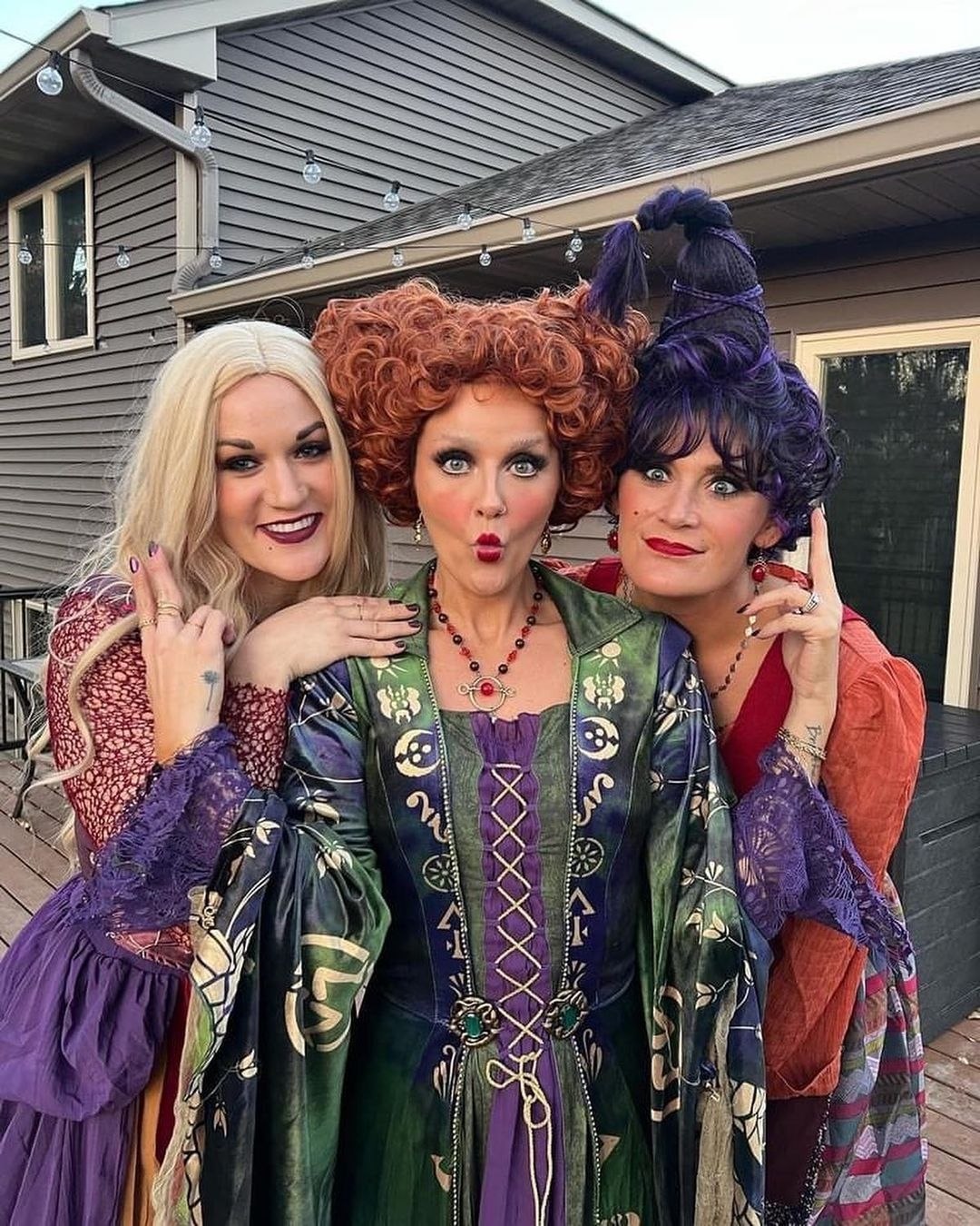 Witchy Trio Halloween Costume Wigs