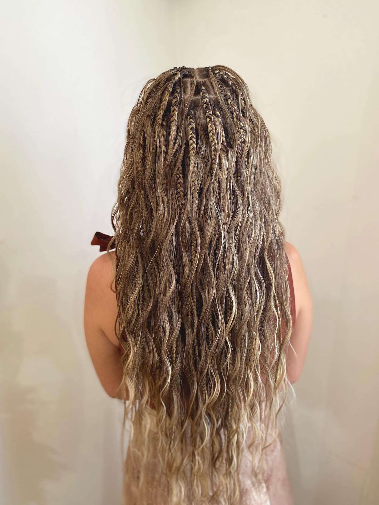 Boho Braided Beach Waves For Vacation