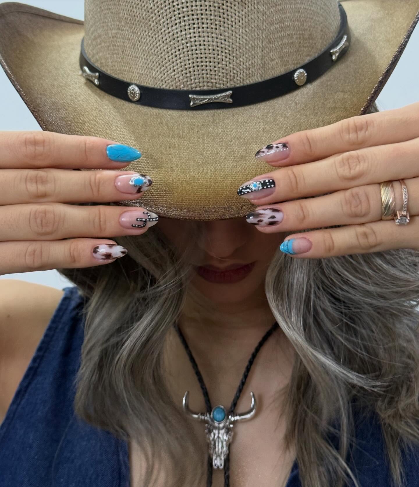 Cowgirl Chic Rodeo Ready Nail Art