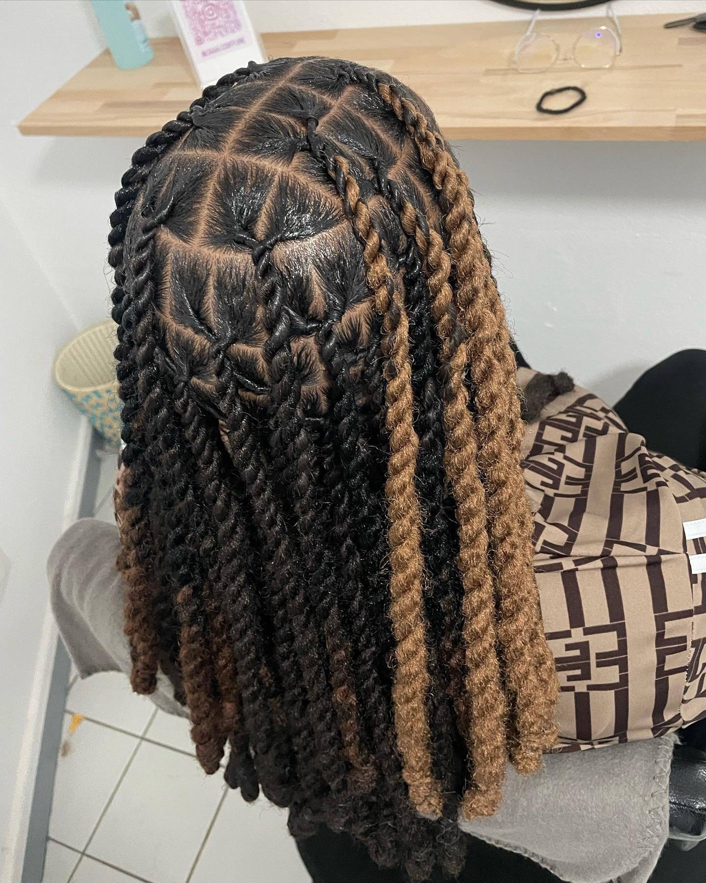 Diamond Part Two-Tone Twists