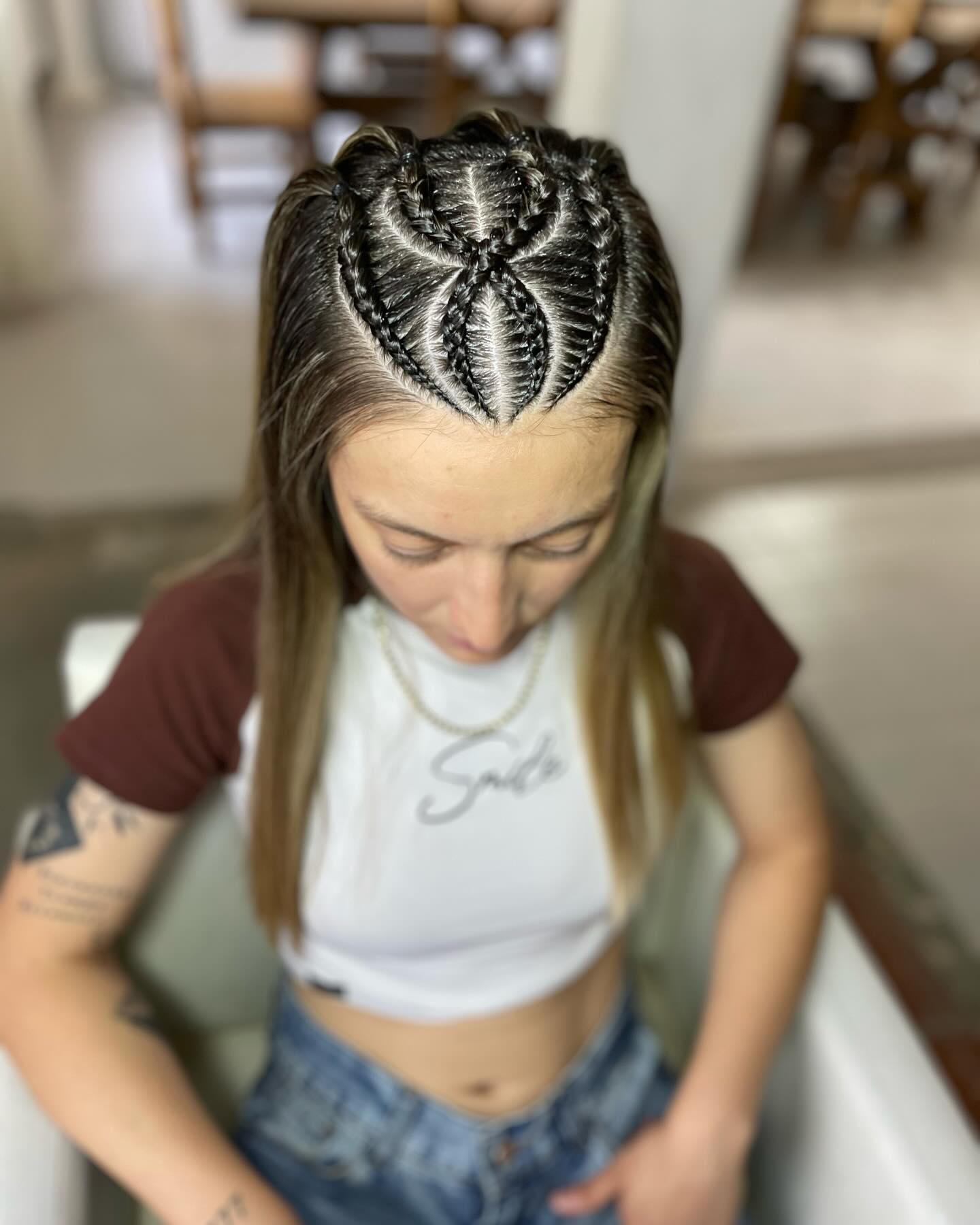 Intricate Dutch Braids With Face-Framing Strands