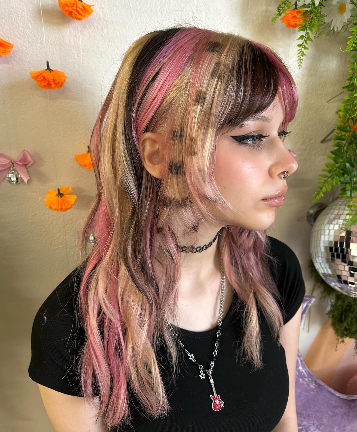 Pastel Pink And Espresso Brown Multi Dimensional Layers