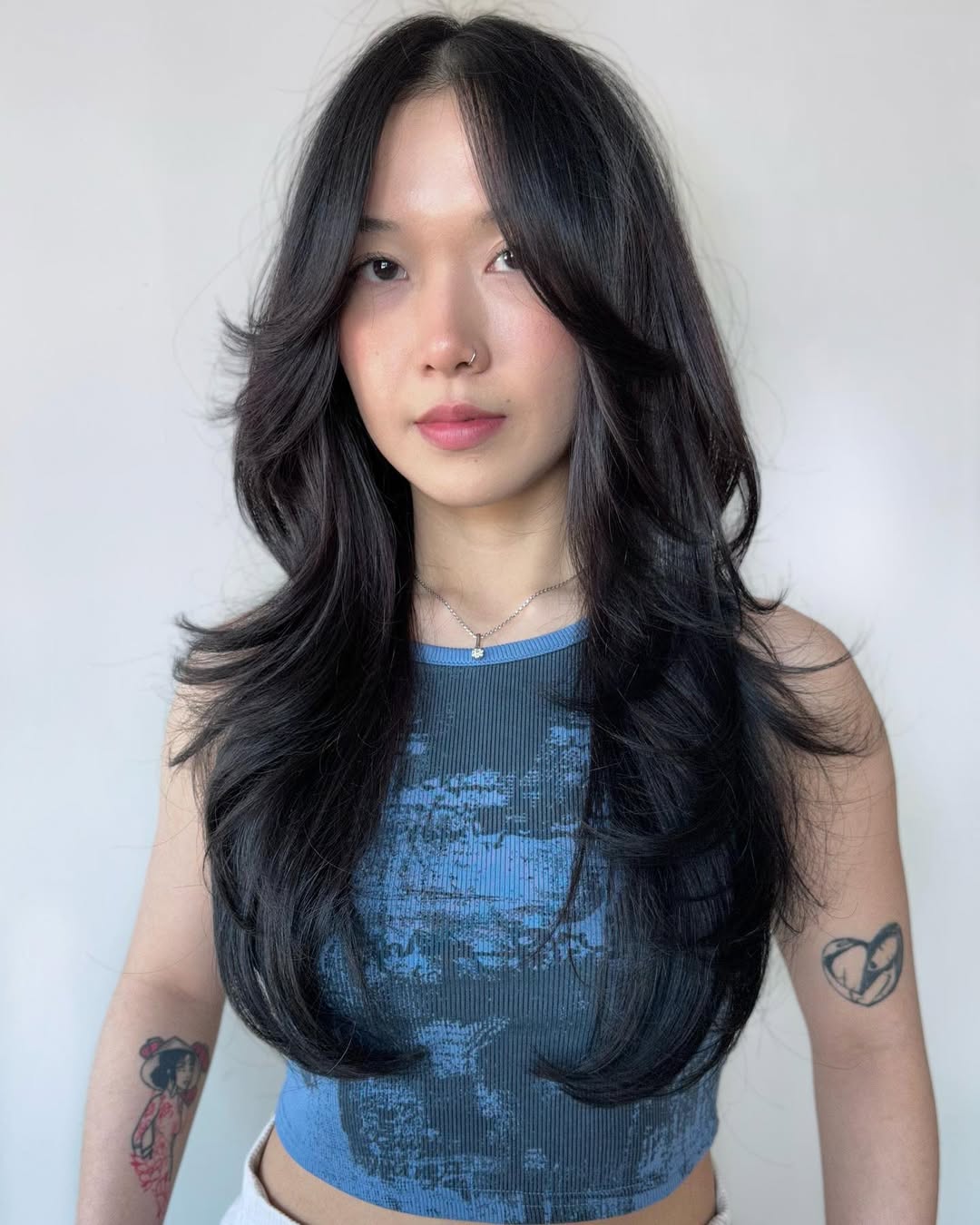 Soft Layered Cut With Voluminous Face Framing