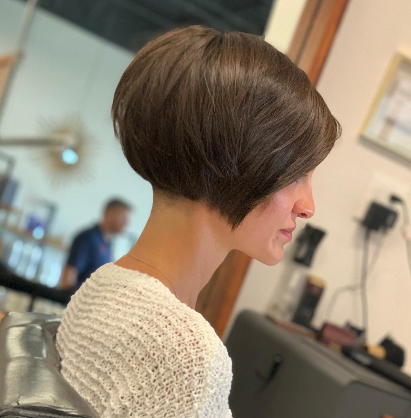 Stacked Graduated Bob For Fine Hair