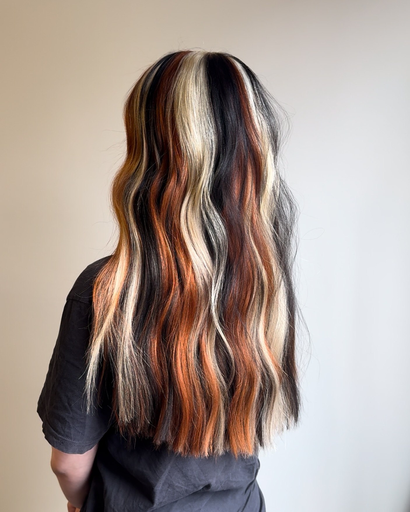 Bold Chunky Color Block Strands