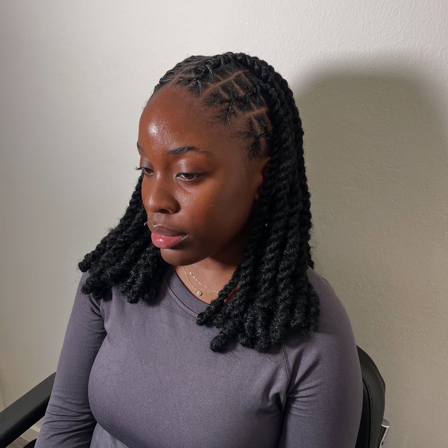 Chunky Rope Twists With Defined Parts