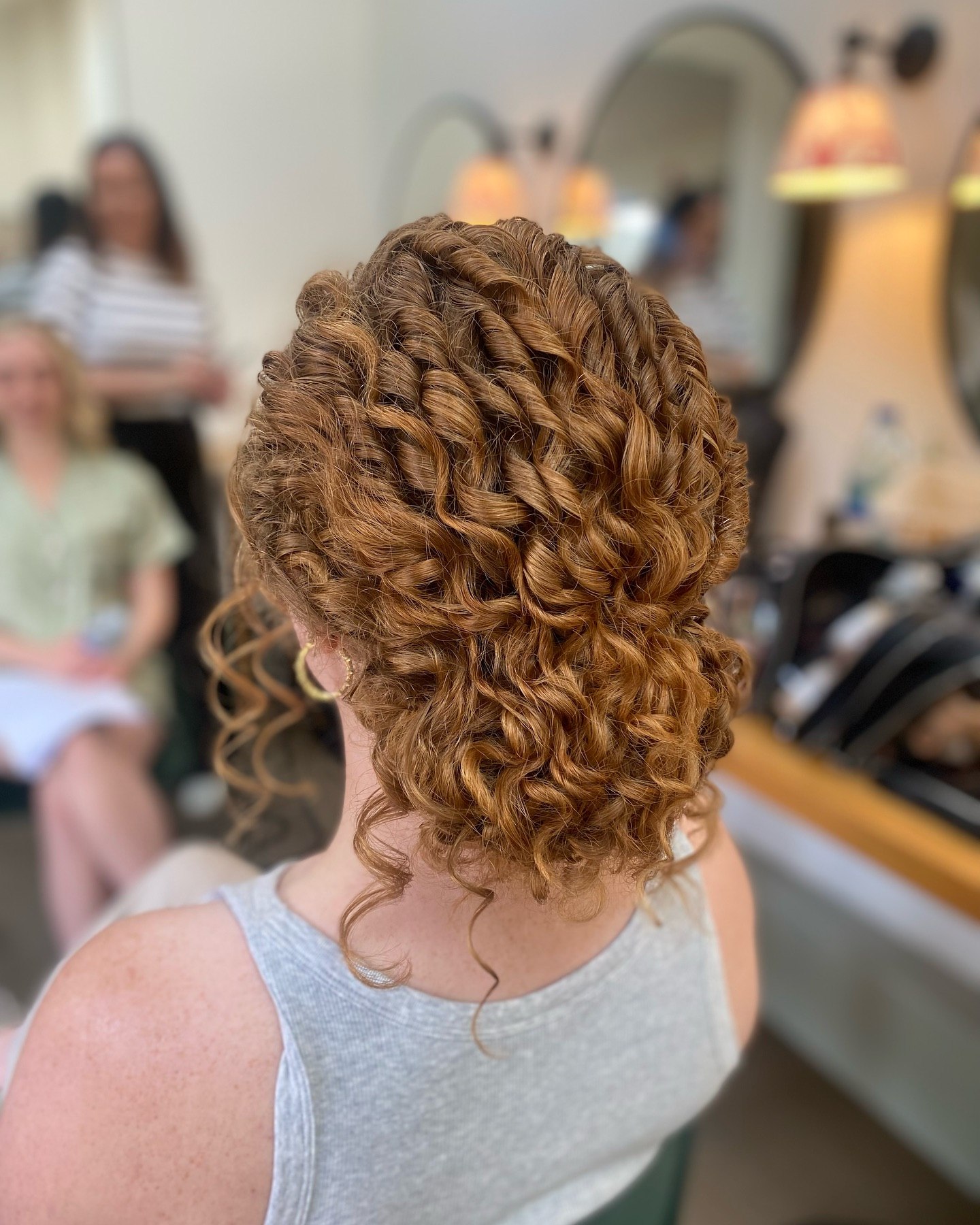 Elegant Curly Updo With Defined Ringlets