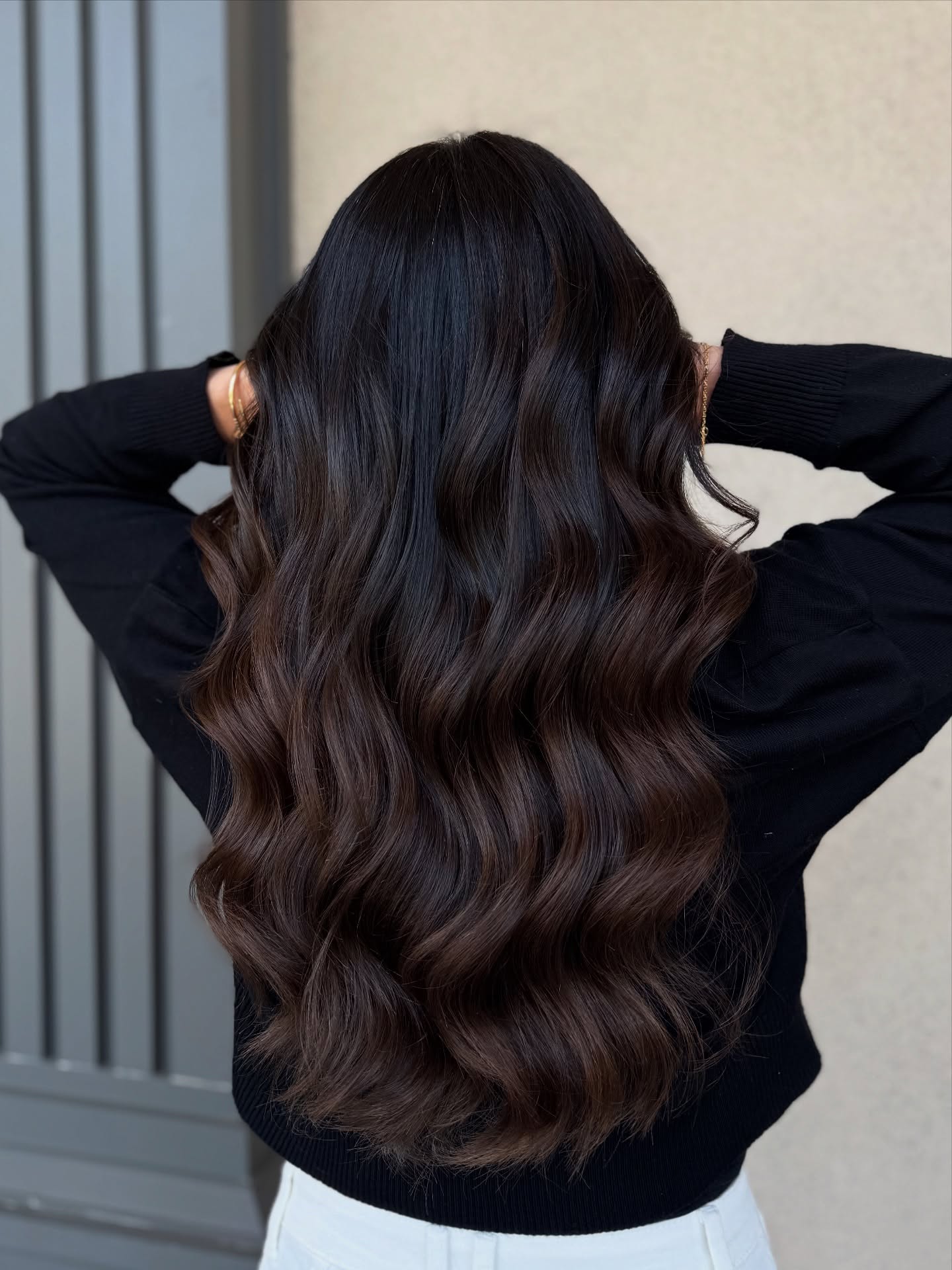 Espresso Brown Waves With Subtle Warm Undertones