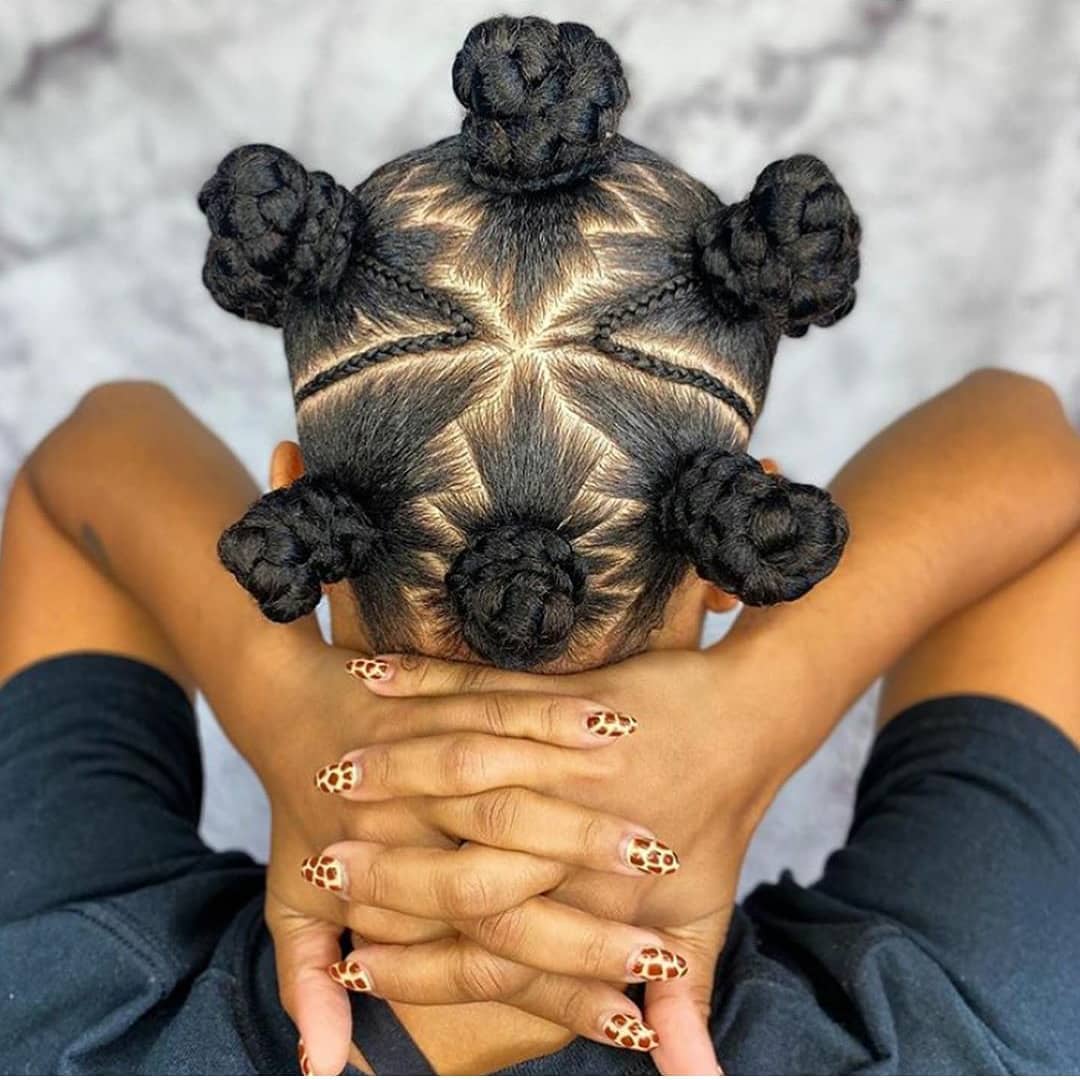 Geometric Braided Bantu Knots