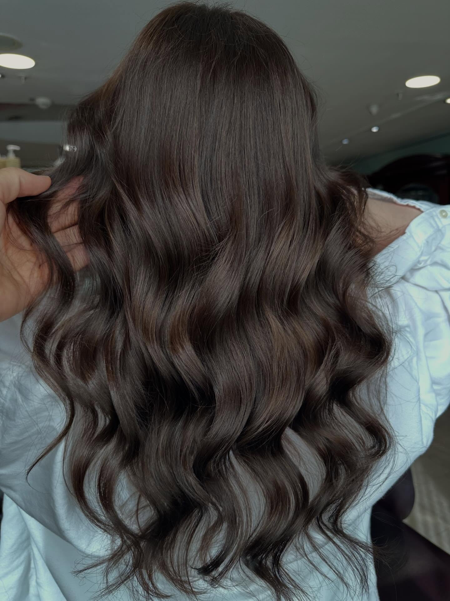 Rich Espresso Brown Waves With Subtle Undertones
